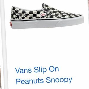 Snoopy Slip On Vans